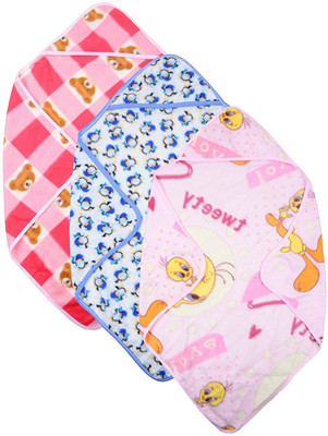 

Baby Bucket Printed  Quilt(Fur, Pink