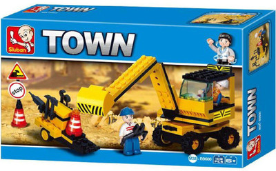 

Sluban Heavy Engineering Rooter Set Building Block Toys | LEGO Compatible | Educational Toy | M38-B09600 (106 Pcs)(Multicolor)