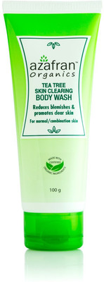 Azafran Organics Tea Tree Skin Clearing Body Wash(100 g)