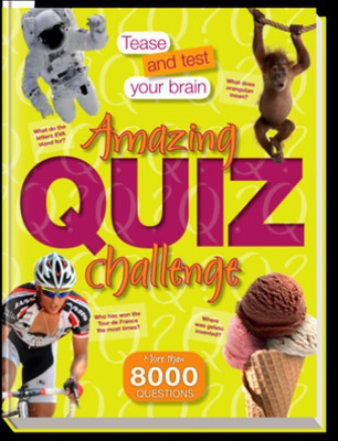 Amazing Quiz Challenge- More Than 8000 Questions(English, Hardcover, Editors Of Readers Digest)