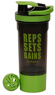 

iShake shaker BRAWNY 700 ml Shaker(Pack of 1, Green)