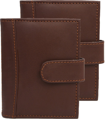 Flipkart SmartBuy Combo of 2 Leatherite ATM Limited Edition Gorgeous Enticing ATM / ID / DEBIT / CREDIT / VISITNG 15 Card Holder(Set of 2, Brown)