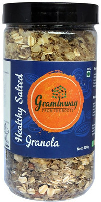 

Graminway Healthy Salted Granola(300 g, Plastic Bottle)