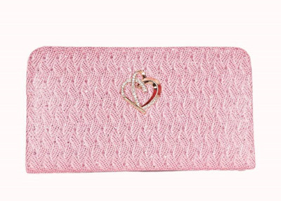 

Baberwal Enterprises Party Pink Clutch