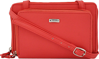 

Blizzard Casual Red Clutch