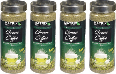 

Matrix Global Healthcare AA+ Green Coffee beans powder for Weight Management with free Meal Plan Instant Coffee 0.92 kg(Pack of 4)