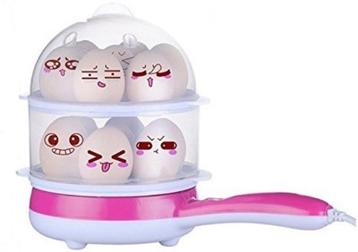 

Nightstar Egg Boiling Cooker With Handle (RE11) Egg Boiler(14 L, Pink)