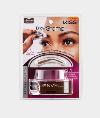 

Kiss i-envy brow stamp kit Dark brown Makeup 9.7 g(Brown)