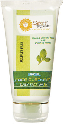 

sukrit ayurveda Basil face Cleanser Face Wash(70 ml)