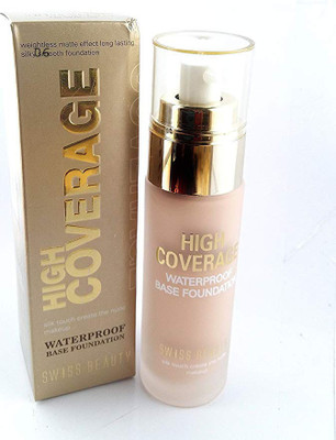 

Swiss Beauty High Coverage Waterproof Base Foundation ~ Weightless Matte Effect long Lasting Silky Smooth ~ Intelligent Color- Color Correction ~ Warm Honey 06 Foundation(Warm Honey)