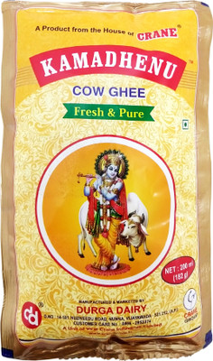

Durga Kamadhenu Cow Ghee 200 ml(Pouch)