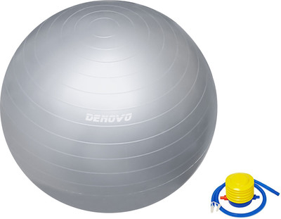 

DeNovo Anti Brust Gym Ball(With Pump), Silver