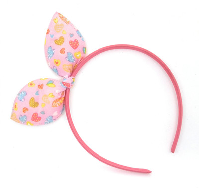 

SKD Bunny ears hairband design 002 - Peach Head Band(Multicolor)