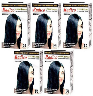 

RADICO Herbal Black (5in1) Hair Color(HENNA)