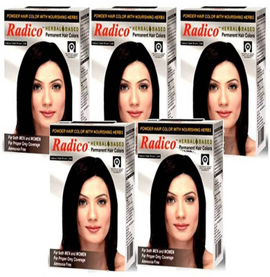 

RADICO Herbal Drak Brown (5in1) Hair Color(HENNA)