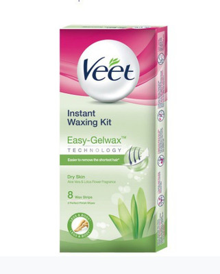 

Veet Instant Waxing Kit Dry Skin Strips(8 Strips)