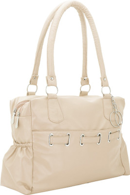 

Lady bar Shoulder Bag(Beige)