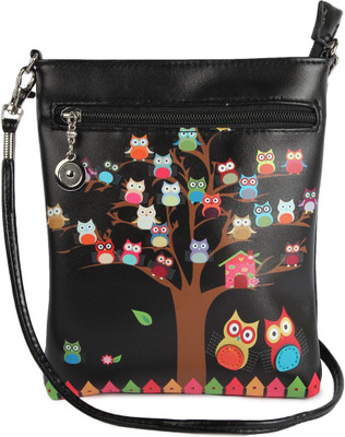 Instabuyz Sling Bag(Black)
