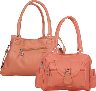 

Fillincart Hand-held Bag(Orange, Tan)