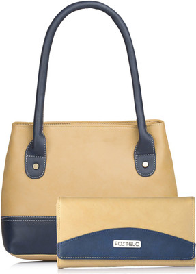

Fostelo Shoulder Bag(Beige, Blue)