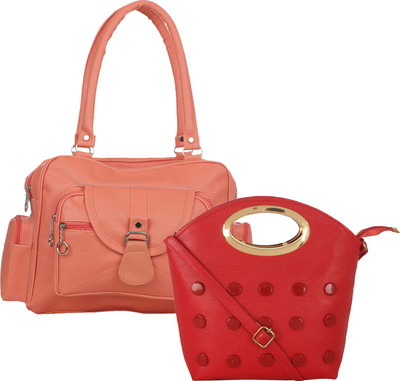 

Fillincart Hand-held Bag(Orange, Red)