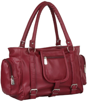 

TANSY Hand-held Bag(Maroon)