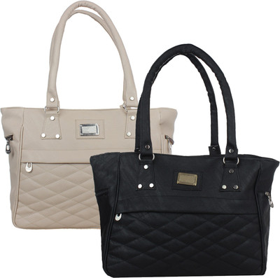

Fillin Cart Shoulder Bag(Black, Grey)