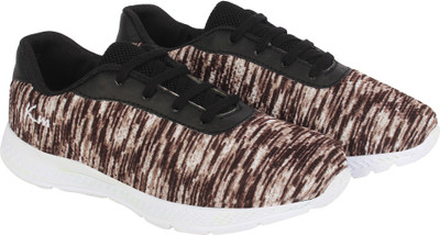 

KazarMax Boys & Girls Lace Running Shoes(Brown, Marble with black & white