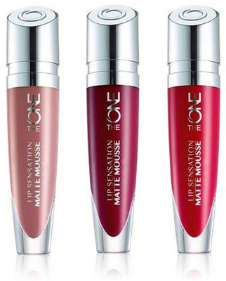

Oriflame Sweden THE ONE LIP SENSATIONAL MATTE MOUSSE(15 ml, SATIN ROSE, RED VELVET, PINK VELOUR)