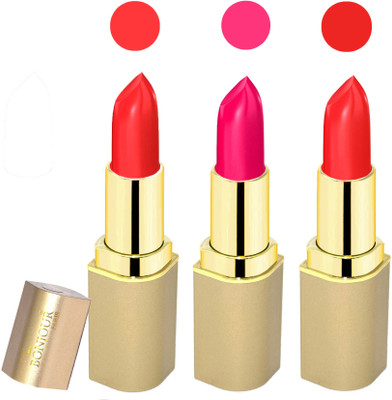 

Bonjour Paris Creamy matte lipstick 17-06I5(red-pink-red, 12 g)