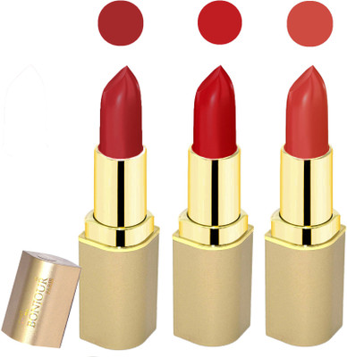 

Bonjour Paris Creamy matte lipstick 17-06M7(dark red-dark red-mauve, 12 g)