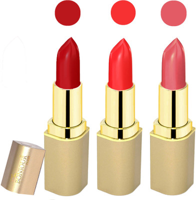 

Bonjour Paris Creamy matte lipstick 17-06N1(dark red-red-mauve, 12 g)