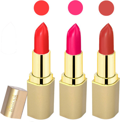 

Bonjour Paris Creamy matte lipstick 17-06I11(red-pink-mauve, 12 g)