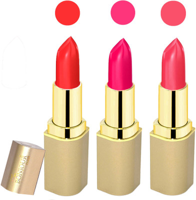 

Bonjour Paris Creamy matte lipstick 17-06I10(red-pink-pink, 12 g)