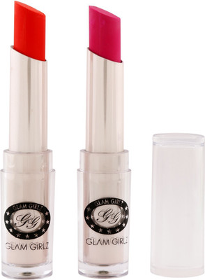 

Glam Girlz Matte Lipstick-Combo(13&30)(dark orange, purple plum)