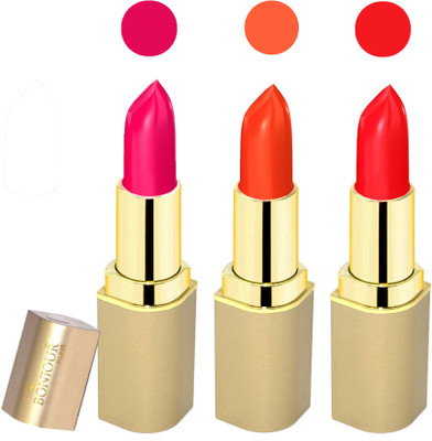 

Bonjour Paris Creamy matte lipstick 17-06J7(pink-orange-red, 12 g)