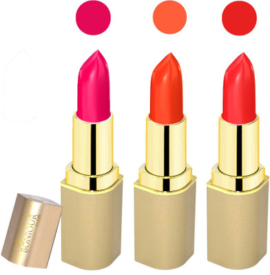 

Bonjour Paris Creamy matte lipstick 17-06J4(pink-orange-red, 12 g)