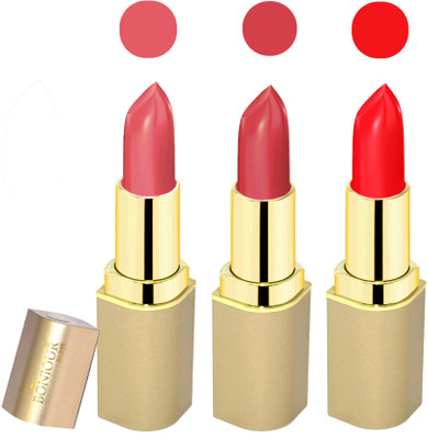 

Bonjour Paris Creamy matte lipstick 17-06P1(red-mauve-red, 12 g)