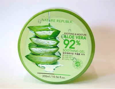 

Nature Republic Soothing & Moisture Aloe Vera 98% Soothing Gel - 300ml (10.56oz)(300 ml)