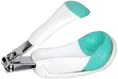 

Guru Kripa Baby Products Newborn Baby Easy Grip Safety Nail Cutter Specially Designed For Clipping Your Baby's Nails Protected Edges with Filing Best for Toddlers and Kids (Green)