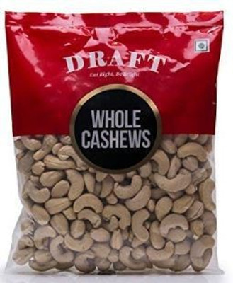 

Draft Premium Cashews (Whole) - 500 gm Cashews(500 g, Pouch)