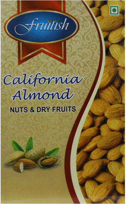 

Fruitish California Almond Whole Natural 500g Almonds(500 g, Box)