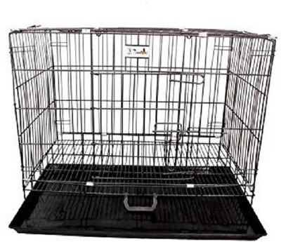 

JAINSONS PET PRODUCTS Dog Cage 30" Inch Only Suitable For Medium Size Dog & Pets | Made Up of Strong & Good Quality Material Dog House