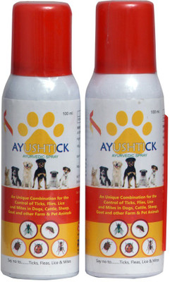 

AYUSHTICK Fleas & Tick Removal Spray(100 ml)