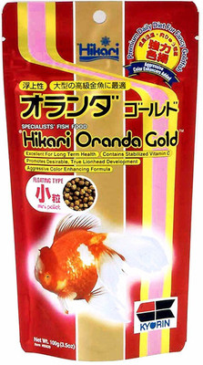 

Hikari Oranda Gold 100g Fish Food For Aquariums Fish Treat(100 g)