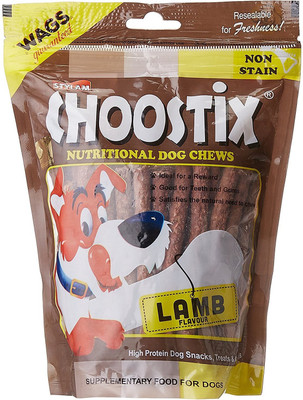 Choostix Lamb Stix Dog Treat, 450G Lamb Dog Treat(450 g, Pack of 2)