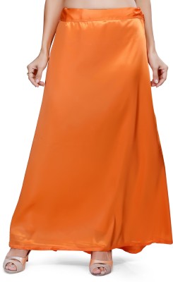 YMS ORANGESATINPET Satin Blend Petticoat(XXL)