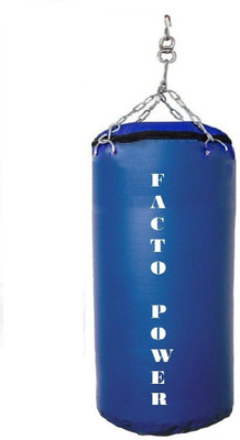 

FACTO POWER 6.0 Feet Long, SRF - ECONOMIC Material, BlUE Color, Unfilled with Hanging Chain Hanging Bag(6.0, 72 kg)