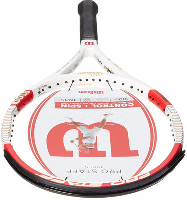 

Wilson PRO STAFF 100LS White Unstrung Tennis Racquet(G3 - 4 3/8 Inches, 300 g)