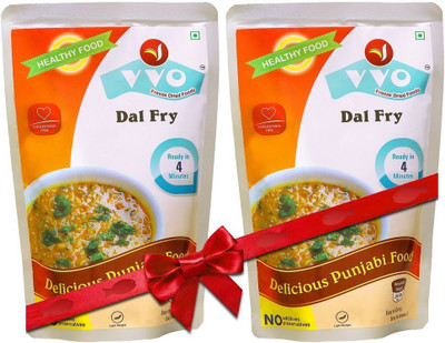 

VVO Ready to eat Freeze Dried Punjabi Dal Fry (Pack of 2) 110 g